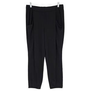 NM Neiman Marcus Pull-on Stretch Crop Pants